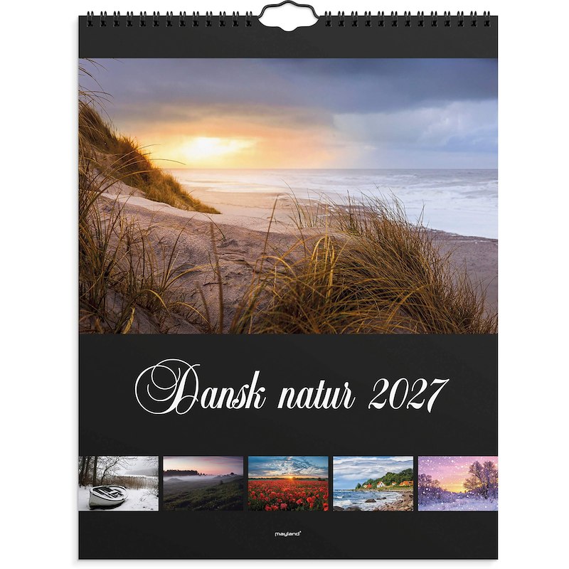 Vægkalender Dansk natur 2027 Mayland