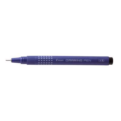 Fineliner Pilot Drawing pen 02 streg 0.35 mm sort SW-DR-02-B