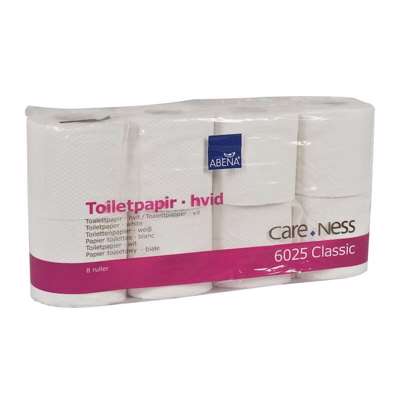 Toiletpapir CareNess Classic 2-lags 34,5m /64 rl.