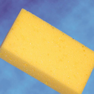 Tavlesvamp 20x11x6cm gul