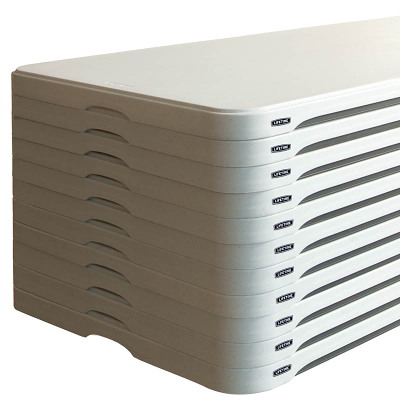 Klapbord LifeTime 183x76 stabelspor hvid