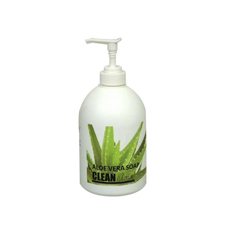 Håndsæbe Cleanline Aloe Vera luxus cremesæbe 0,5l m/pumpe