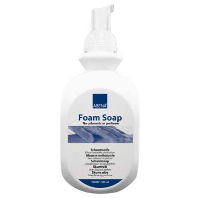 Håndsæbe Abena Skumsæbe u/farve+parf 500ml