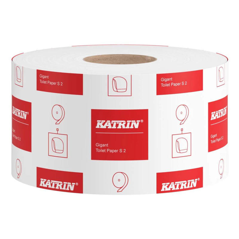 Toiletpapir Katrin C Midi 12385 2 lags 200m hvid /12