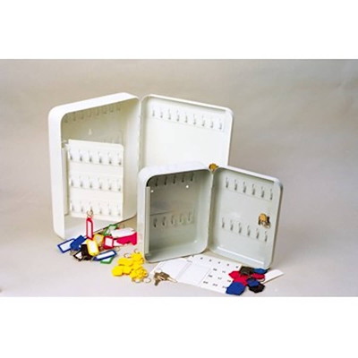 Nøgleboks 105 kroge hvid