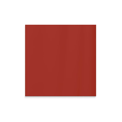 Glastavle Lintex Mood Wall 1000x1000mm rustrød