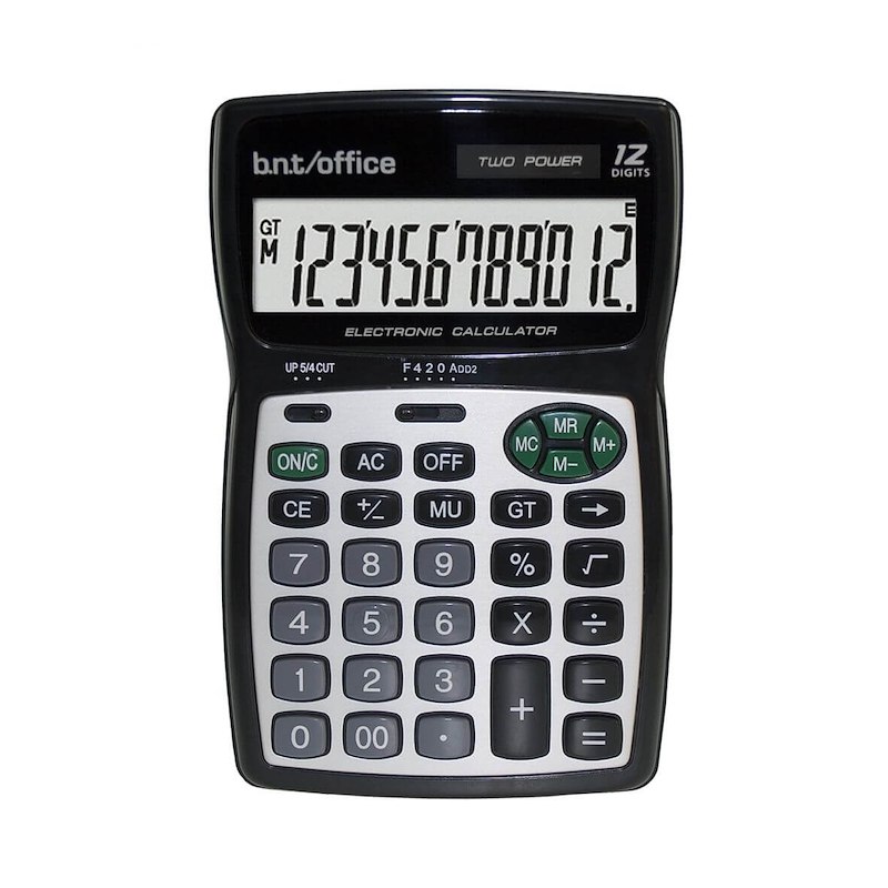 Lommeregner BNT Office 93 regnemaskine 12 cifre