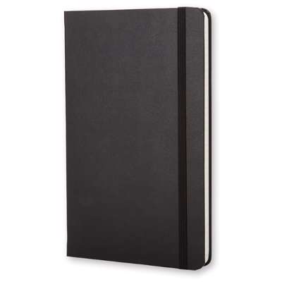 Notesbog Moleskine Classic hard lin. L 13x21cm sort