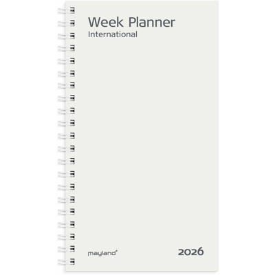 Week Planner International tværformat REFILL 2026