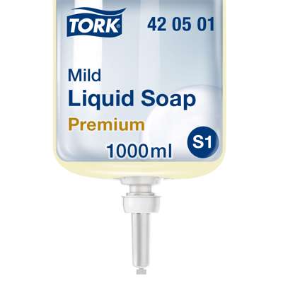 Sæbe Tork Premium S1 lys gul Mild 420501 1l