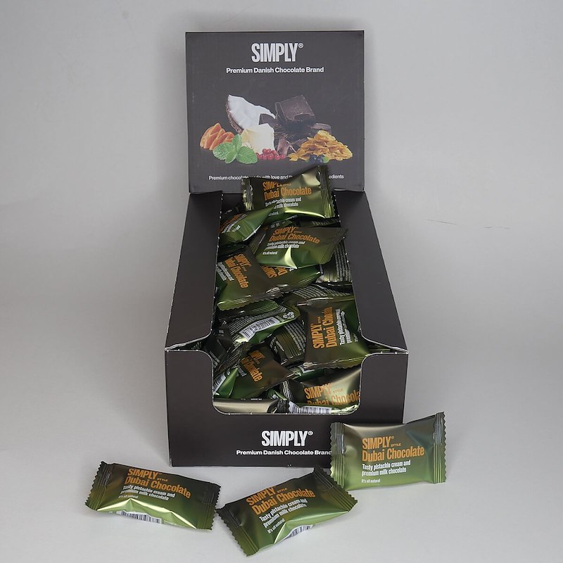 Chokolade Simply Chocolate Dubai Style 10g/75