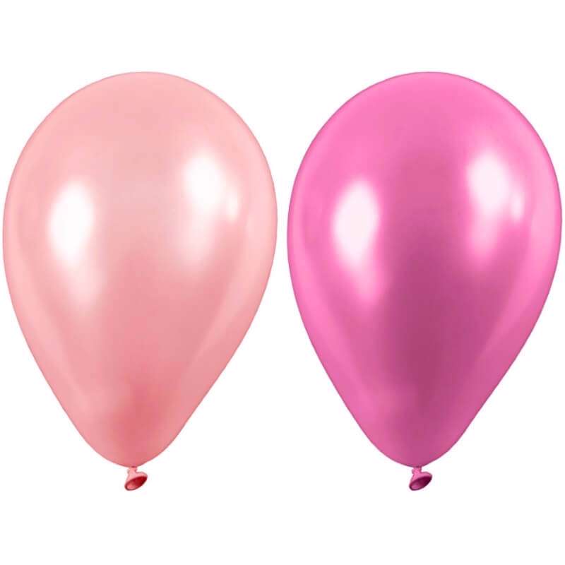 Ballon Creas Ø23 pink /10 stk.