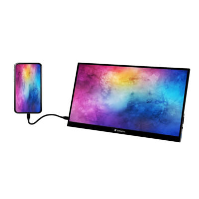 Skærm Portable Touchscreen Verbatim 14" Full HD 1080p