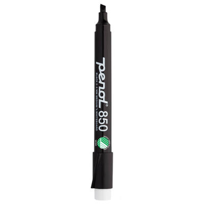 Whiteboard marker Penol 850 2-5mm sort firkantet spids