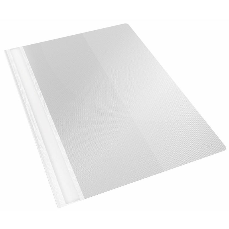 Tilbudsmappe Esselte PP hvid A4 m/lomme 28345 /25