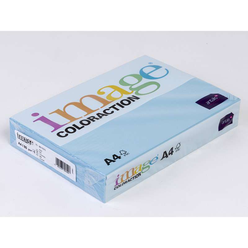 Kopipapir Image Coloraction A4 80g isblå OBL70 500ark/pk