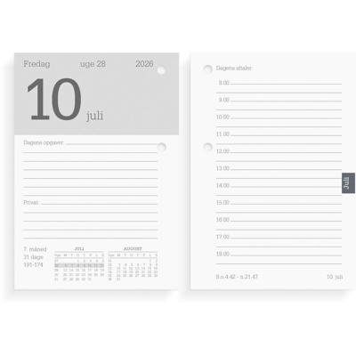 Blokkalender REFILL 2026