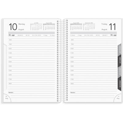 Basic dagkalender PP-plast 2026