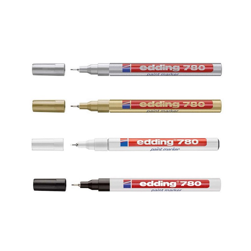 Marker Edding 780 0,8mm metalindfattet spids