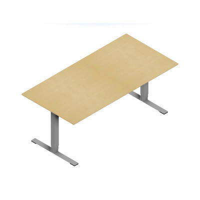 Hæve-sænkebord Dencon 11798 1800x900 alu stel bøg pl