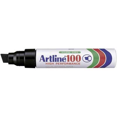 Marker Artline 100 permanent sort 7-12mm