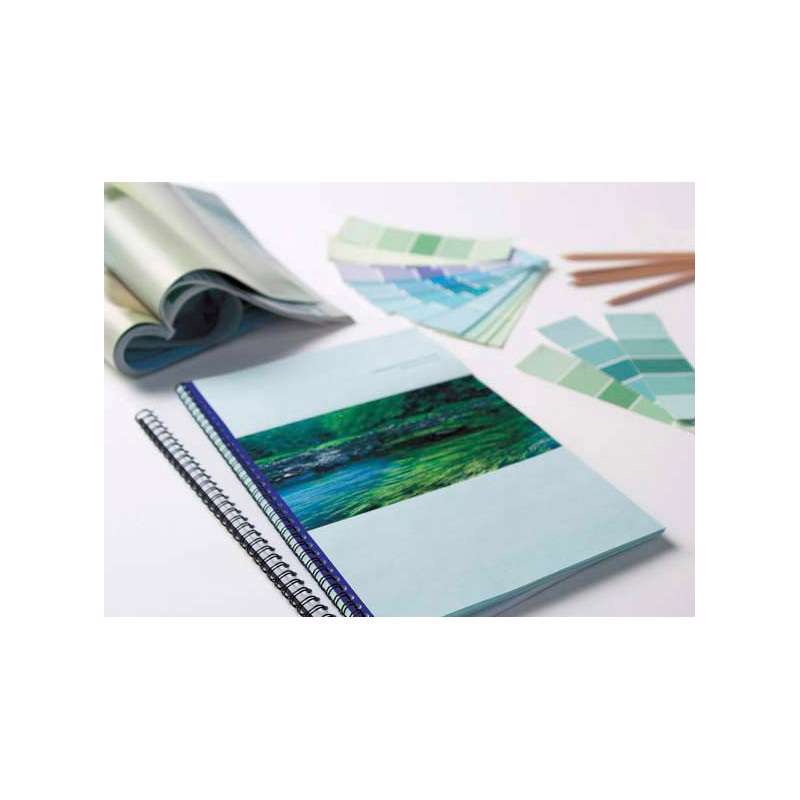 Spiralrygge Fellowes 3:1 wire 6mm sorte 100stk/pak