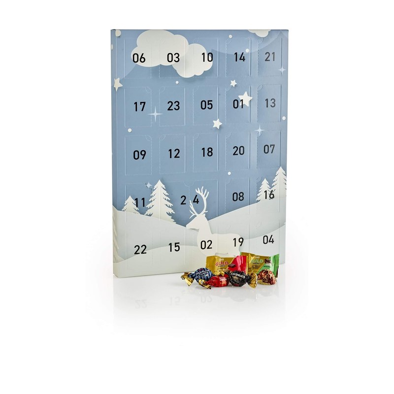 Julekalender 2026 Rensdyr Toms Festival m/24 låger 230 g