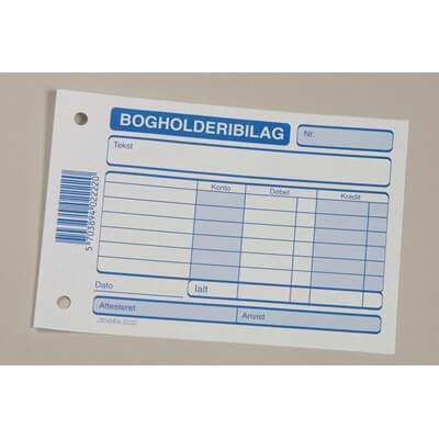 Bogholderibilag Jensen  2222