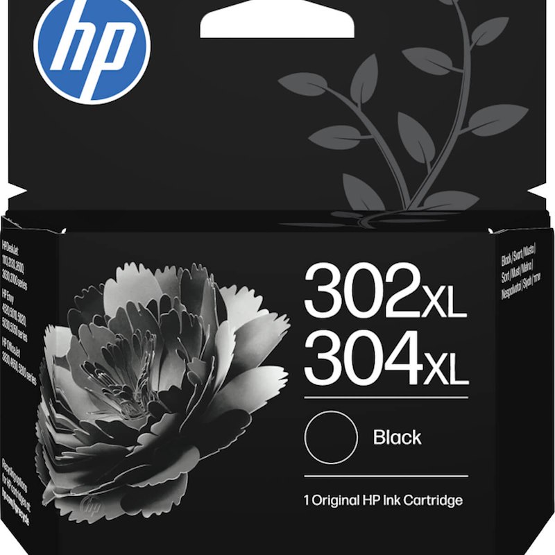 Farvepatron HP302/304 XL Sort