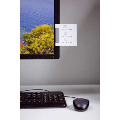 Klemme DURAFIX CLIP 60mm magnetisk selvklæb. 10stk/pk sølv