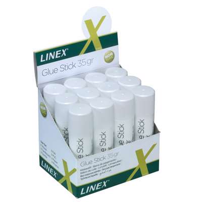 Limstift Linex 35 g t/papir og foto m.v.