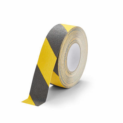 Tape Duraline Grip Color skridsikker 50mmx15m sort/gul