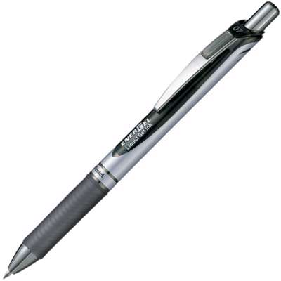 Rollerpen Pentel EnerGel sort 0,7mm BL77-A