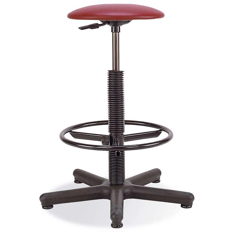 Industristol SonoSSG Goliat høj vinyl fodring sort