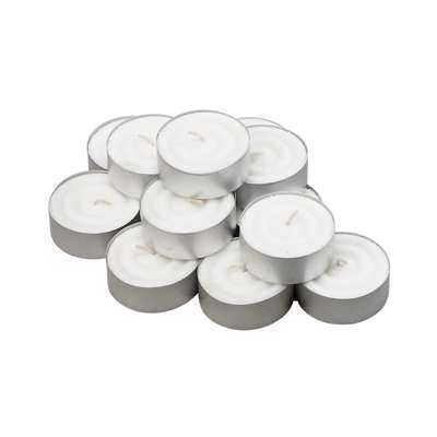 Fyrfadlys Ø6cm 160stk/pak brændetid 10 timer