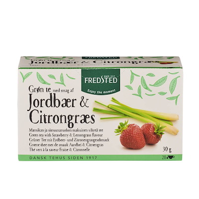Te Fredsted Strawberry & Lemongrass 20 breve