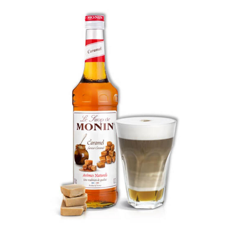 Kaffesirup Monin m/karamelsmag 0,7l