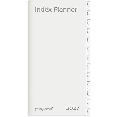 Index Planner månedskalender 2027 Mayland REFILL