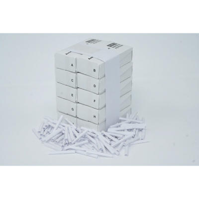 Amerikansk lotteri hvid 100/pk