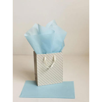 Silkepapir 48x36cm 17g lysblå pk./480