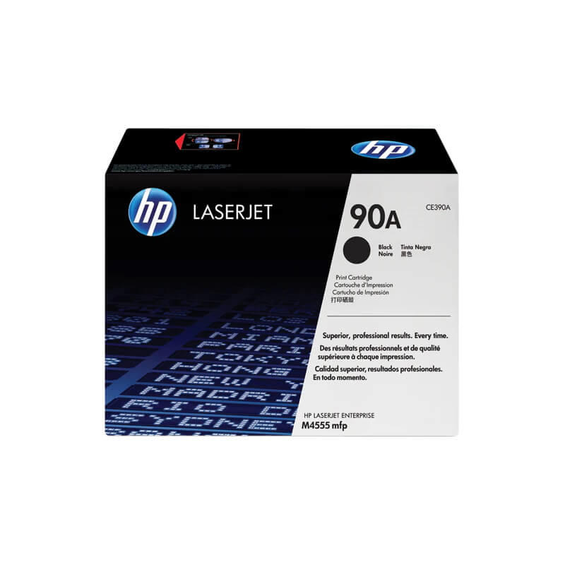 Laserpatron HPCE390A, t/M4555, sort