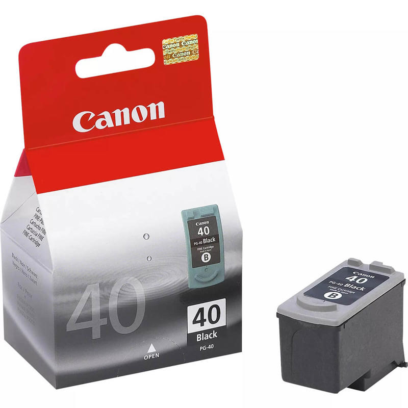 Farvepatron Canon PG-40 sort