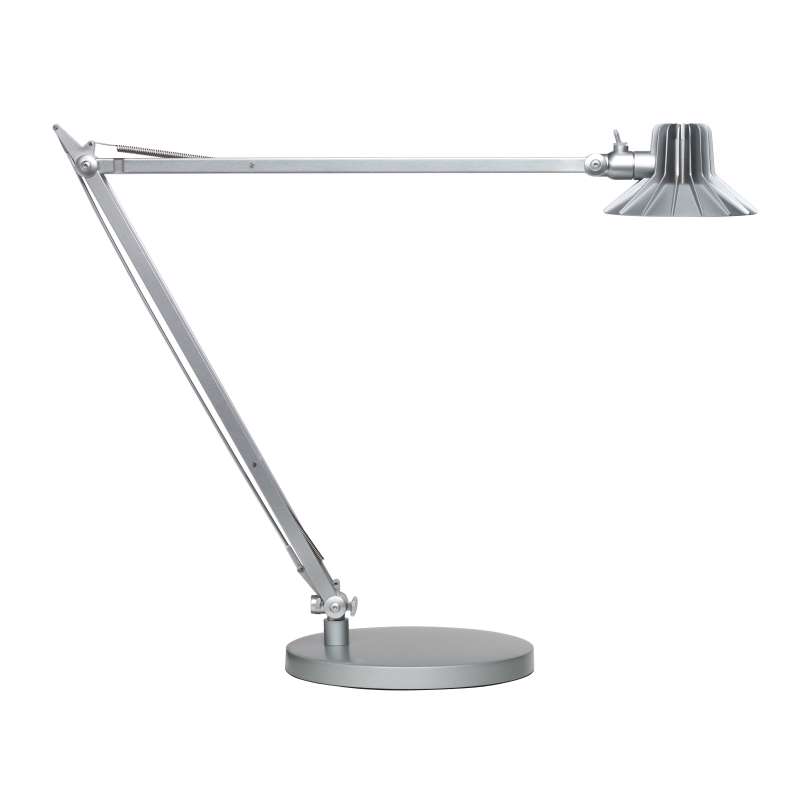 Lampe Unilux Senza LED sølv* bordmodel asymmetrisk