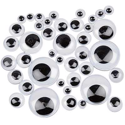 Rulleøjne Creas 4-20mm selvklæb /1.100