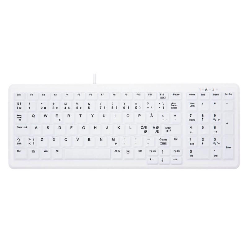 Tastatur Cherry AK-C7000 Hygiejnisk NumPad Nordisk