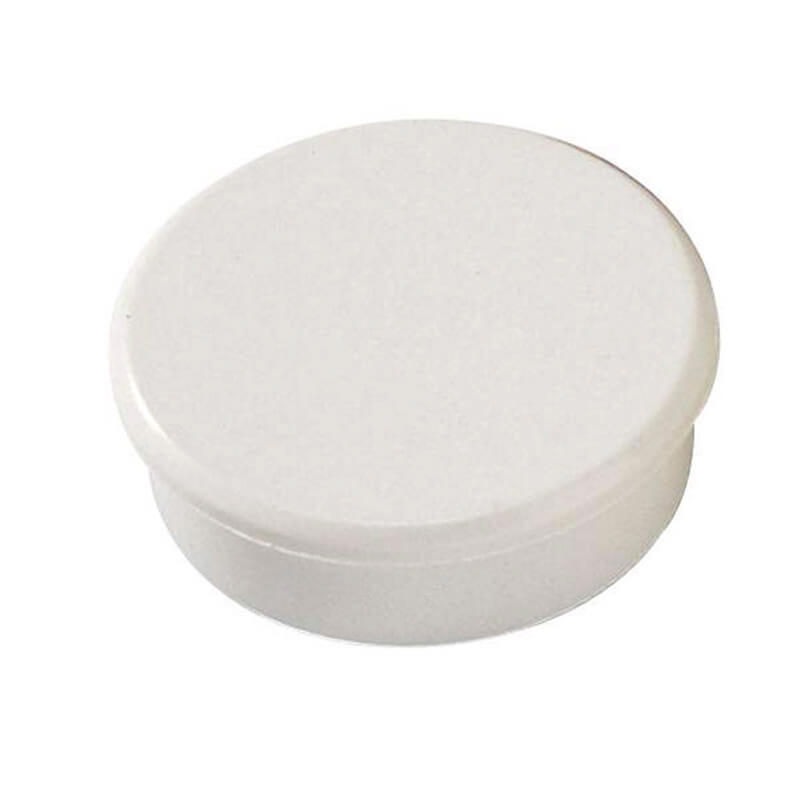 Magneter Dahle 38mm rund hvid 10stk/pk 2,5kg bærekraft