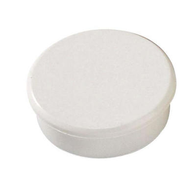 Magneter Dahle 38mm rund hvid 10stk/pk 2,5kg bærekraft