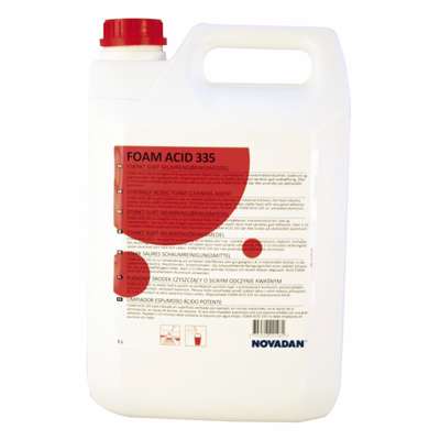 Kalkfjerner Foam Acid 335 skumrengøring 5l