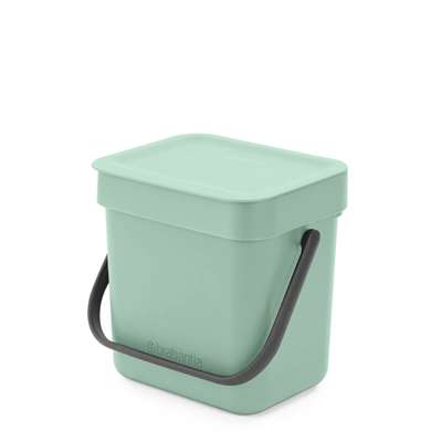 Affaldsspand med låg Brabantia Sort & Go Jade Green 3L