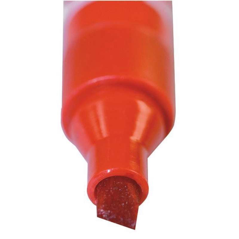 Marker BNT permanent rød kantet spids 1-6mm